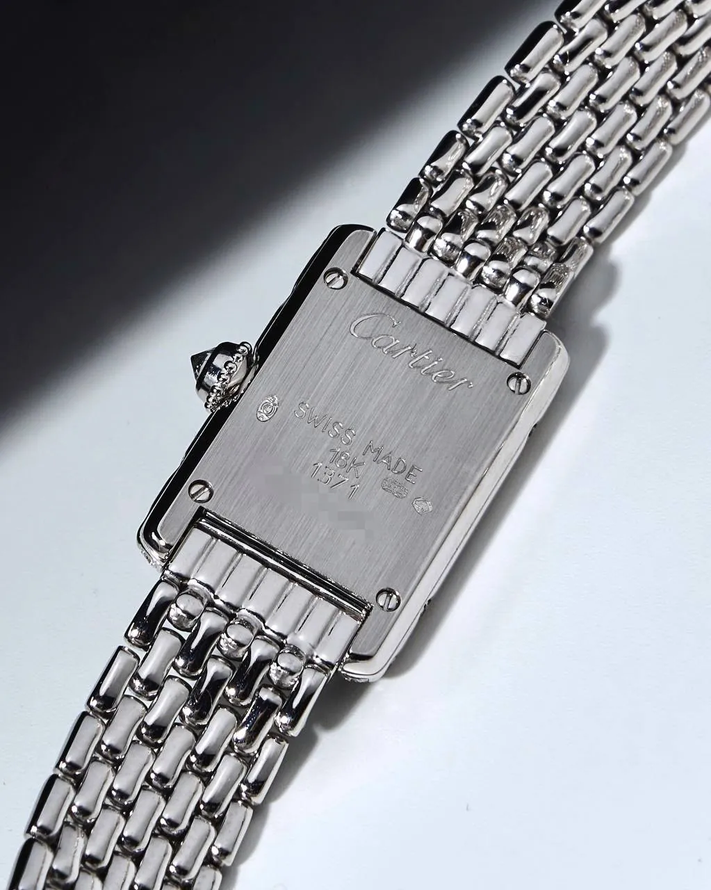Cartier Tank Mini Mop Dial White Gold 1371 – 7