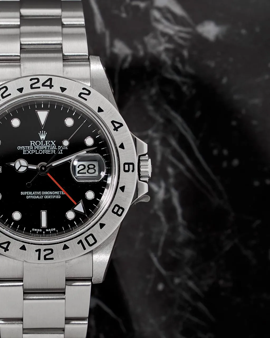 Rolex Explorer II 40mm Black Dial 16570 NEW – 2